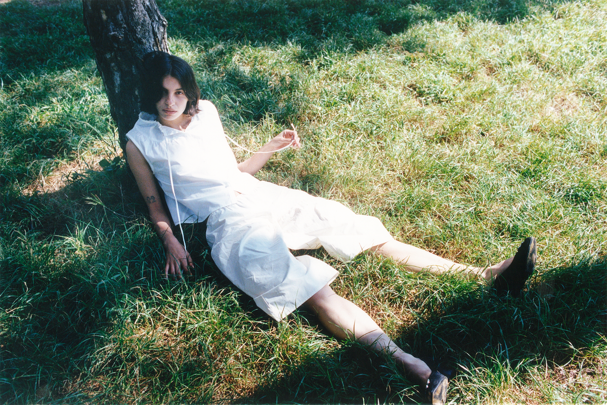 Angled Culotte - Off White