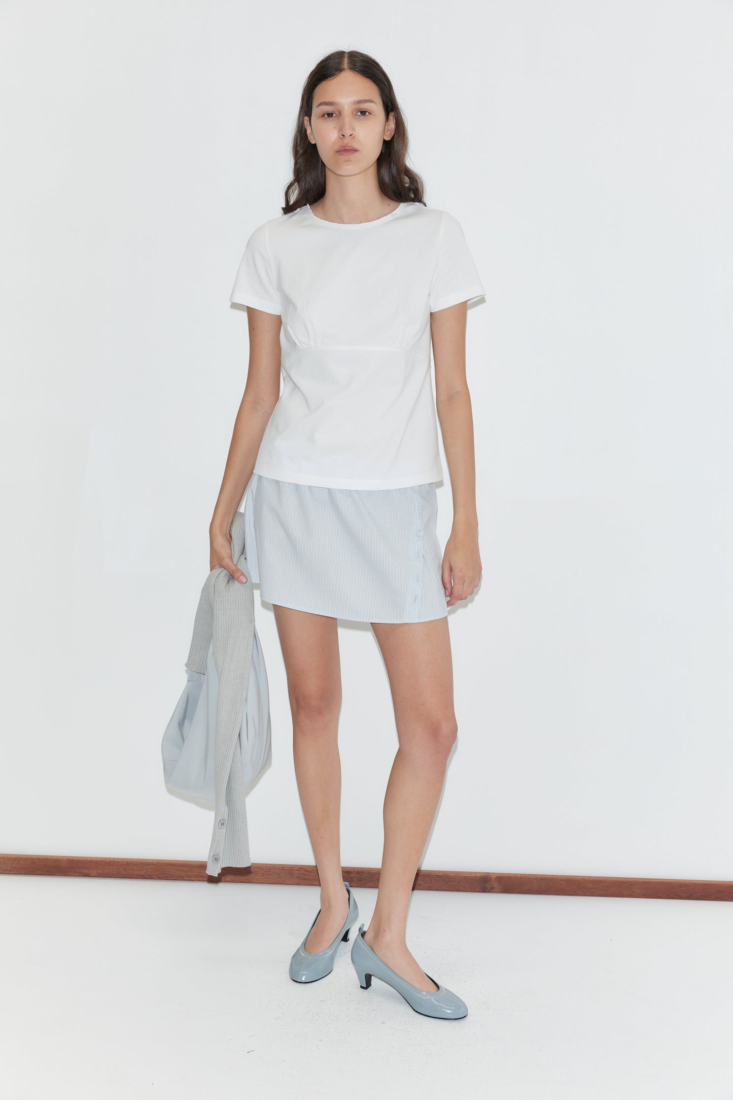 Tape Tee - White
