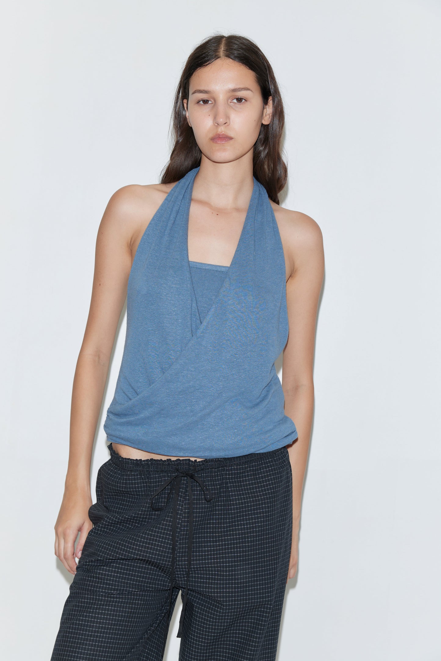 Double Layer Jersey Halter