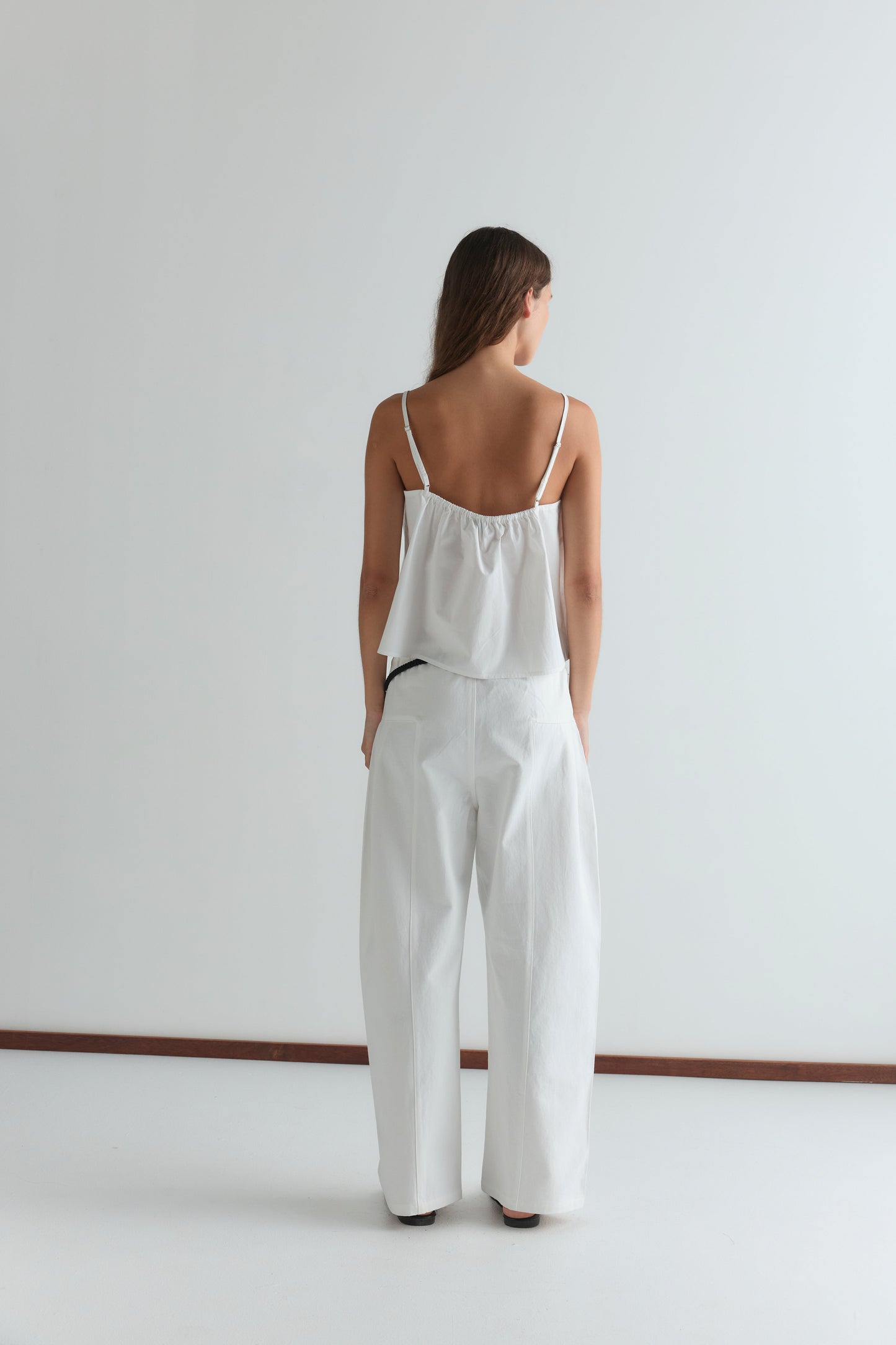 Double Layer Top - White