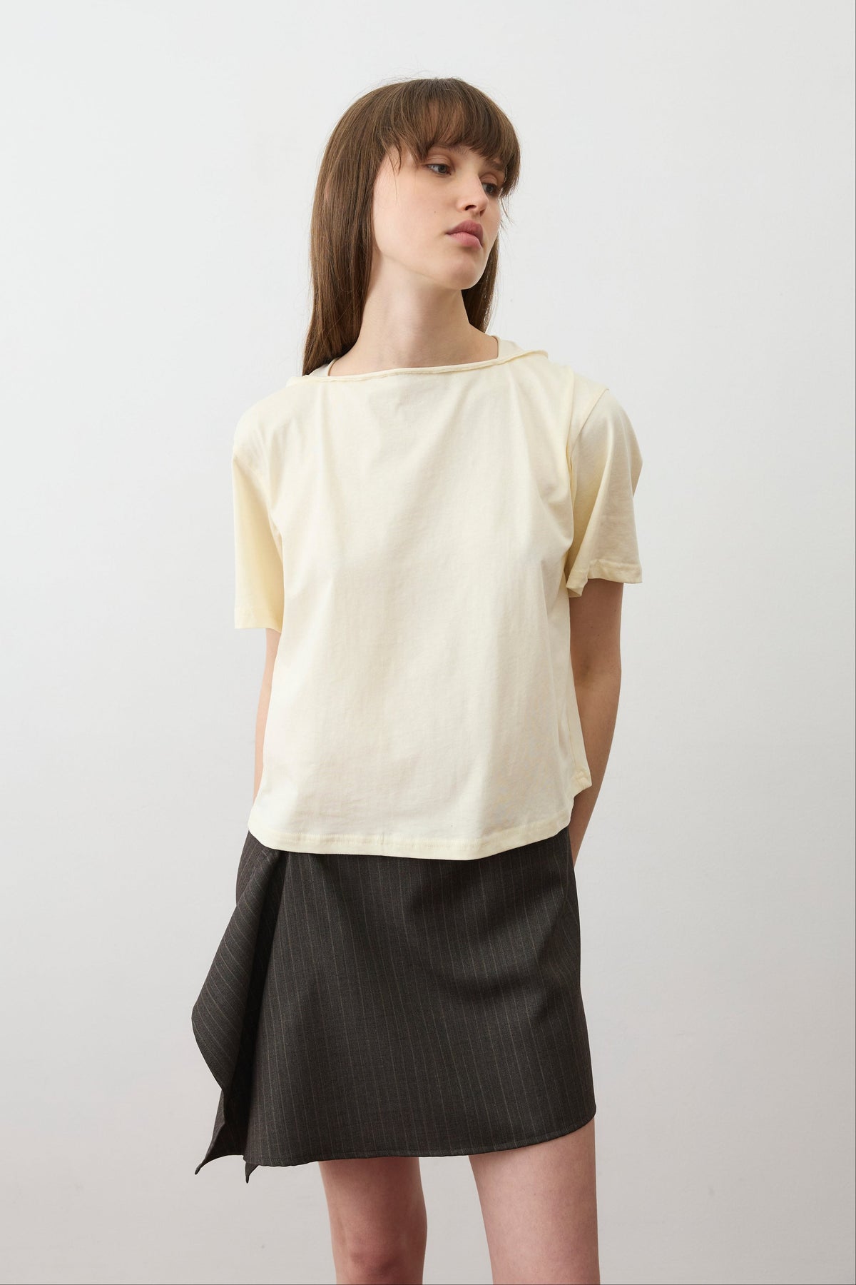 Tie Up Tee - Off White