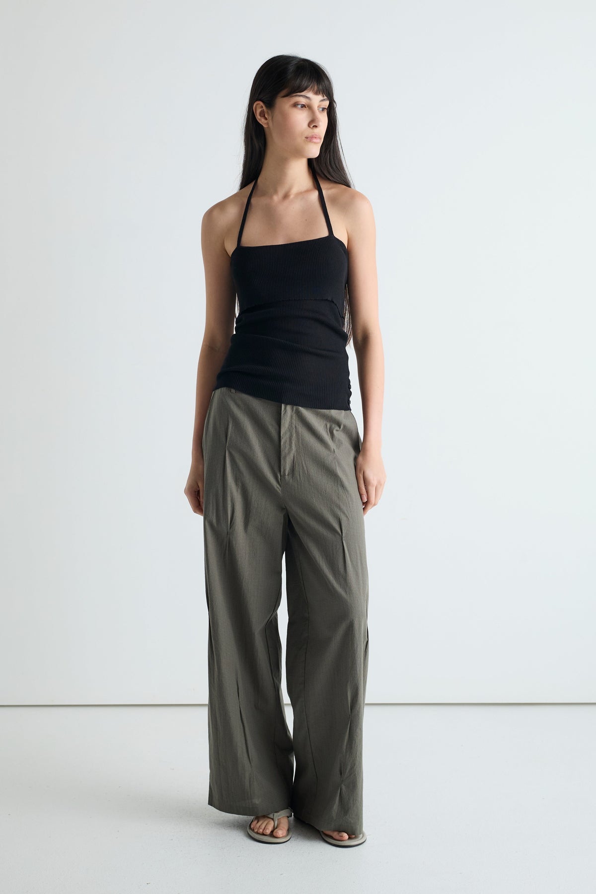 Multi Pleat Pant