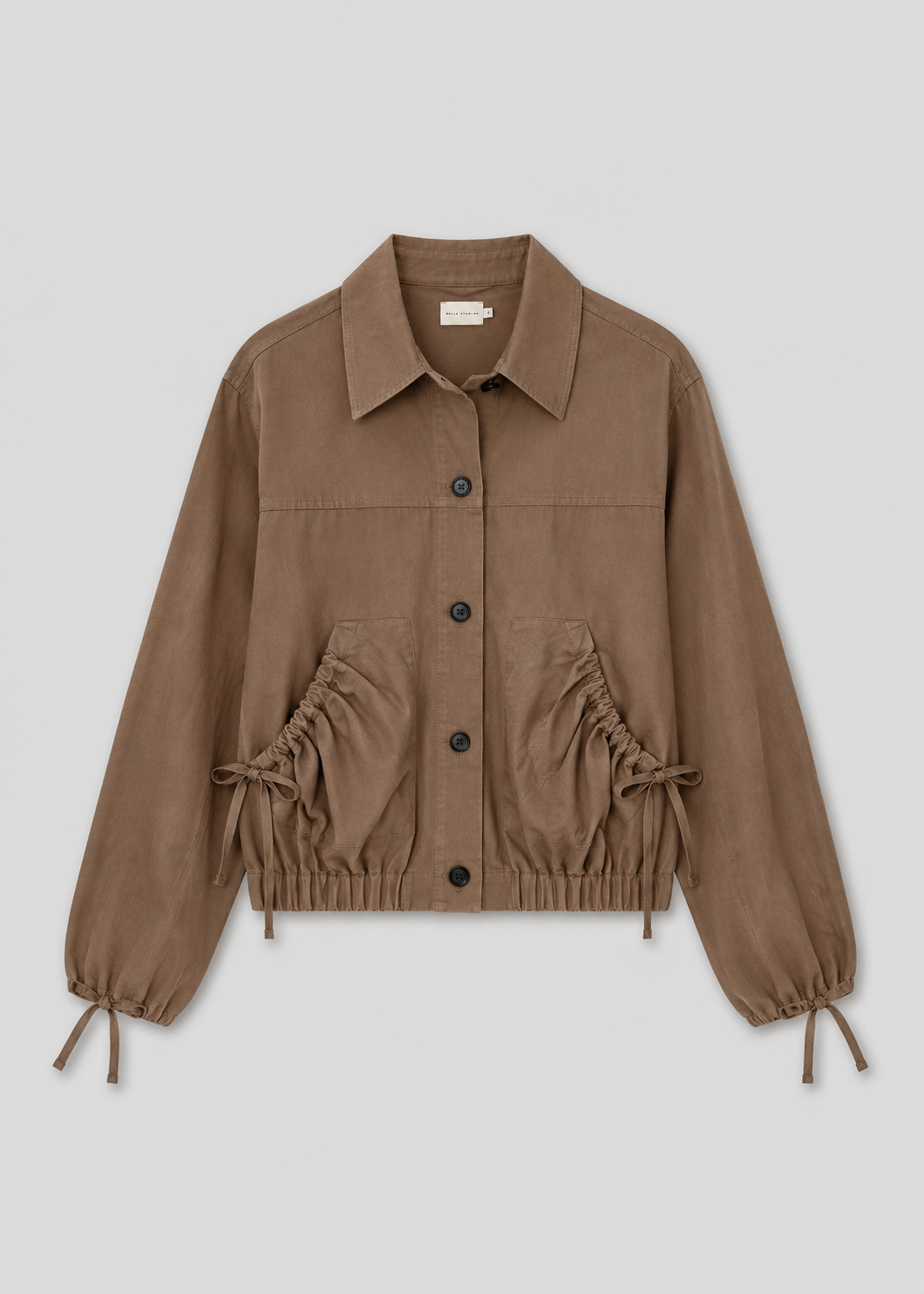 Button Up Jacket - Brown