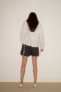 Layered Short - Black Stripe