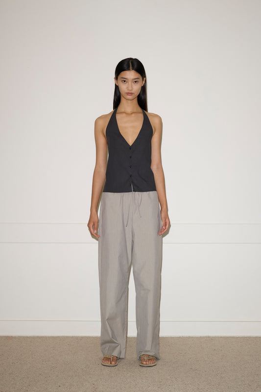 Waist Halter - Black Stripe