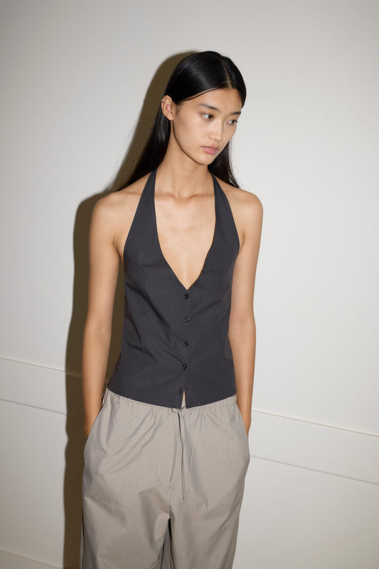Waist Halter - Black Stripe