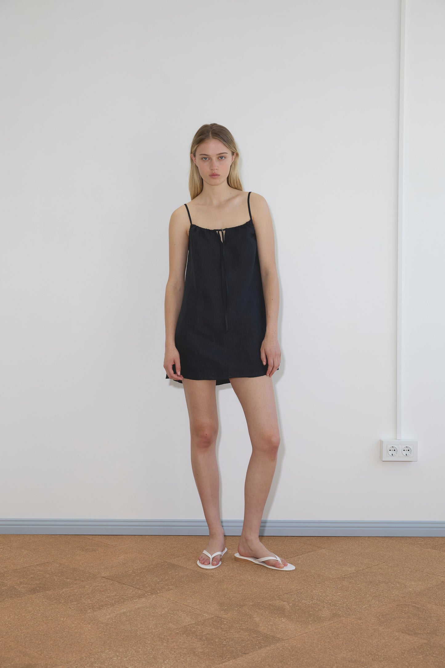 Lettuce Mini Dress - Black