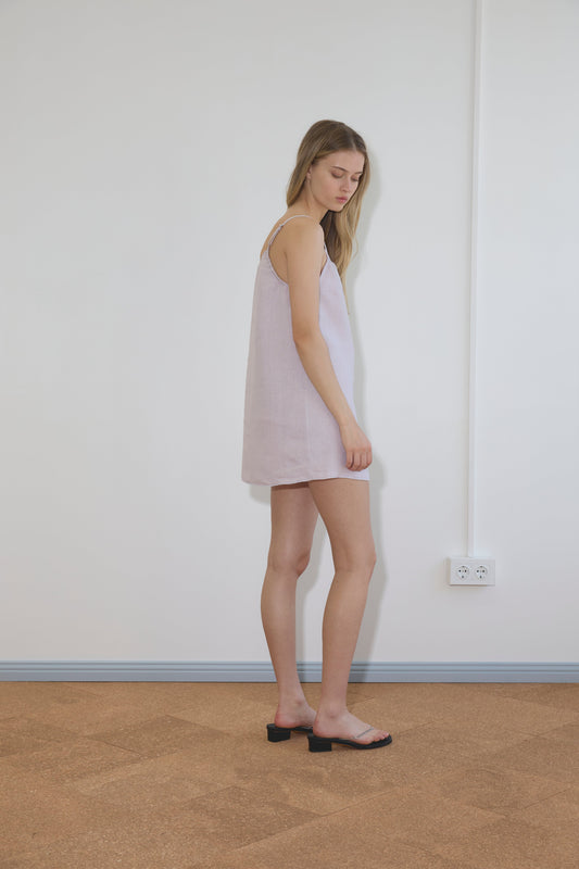 Lettuce Mini Dress - Lilac