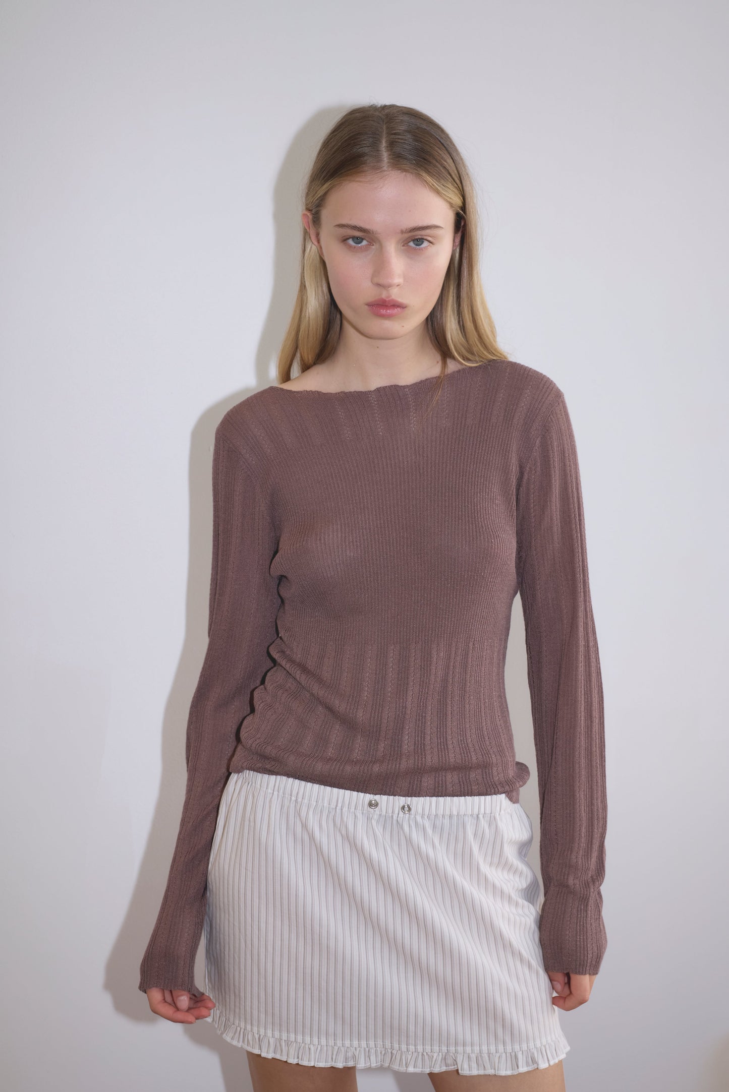 Flounce Mini - Gull Stripe