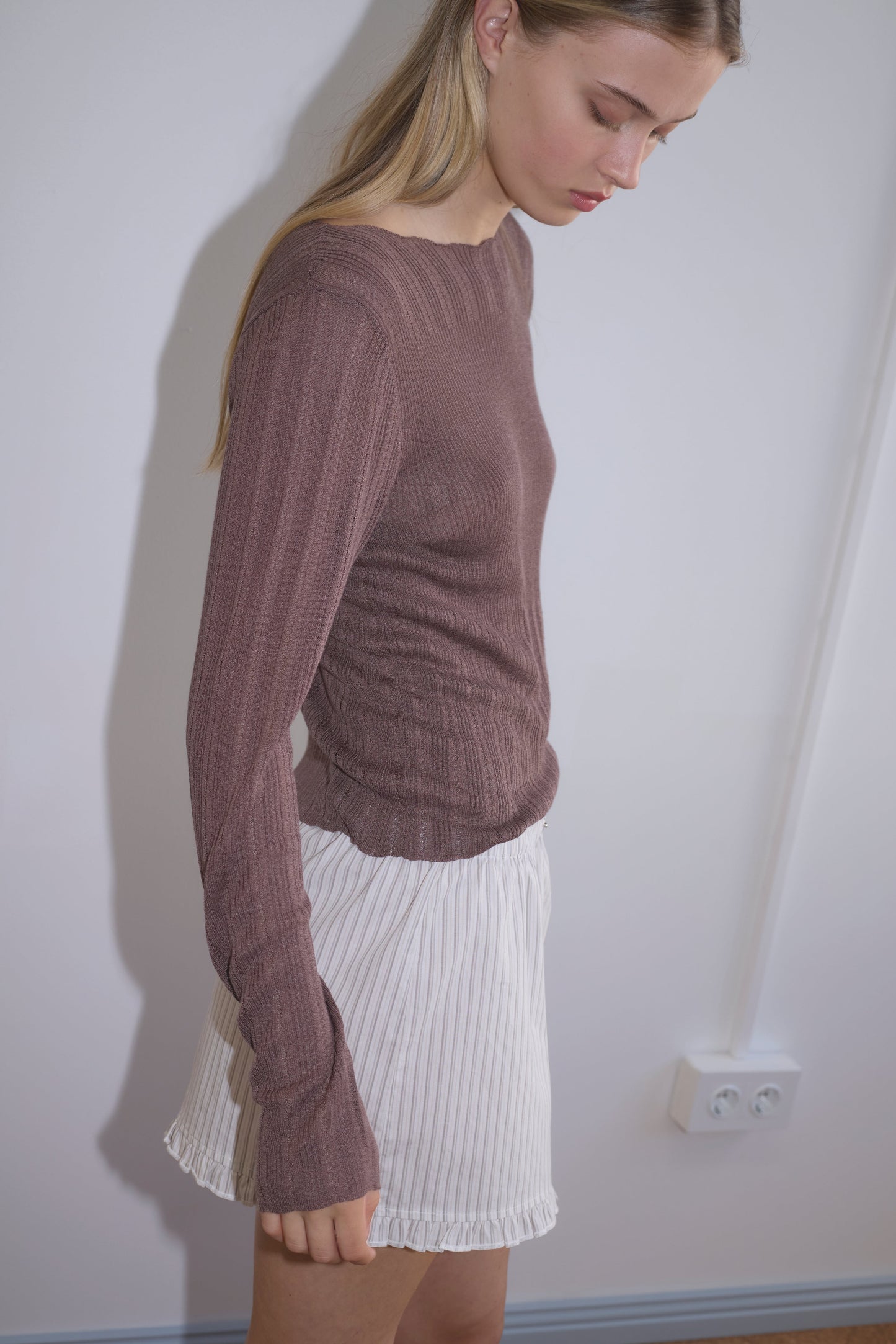 Flounce Mini - Gull Stripe