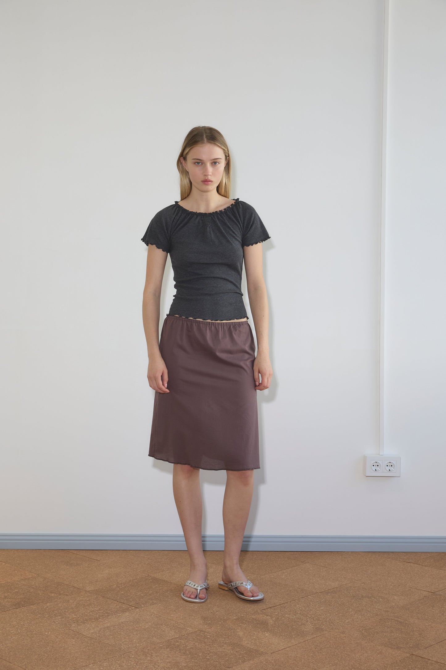 Simple Skirt - Raisin