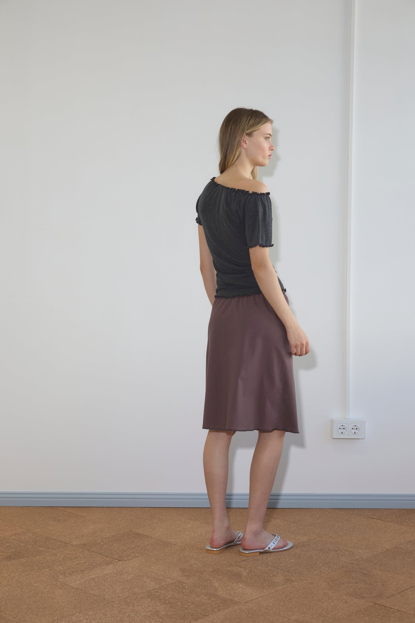 Simple Skirt - Raisin