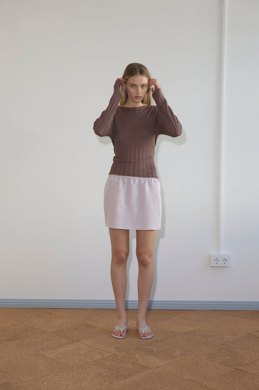 Babylock Skirt  - Lilac