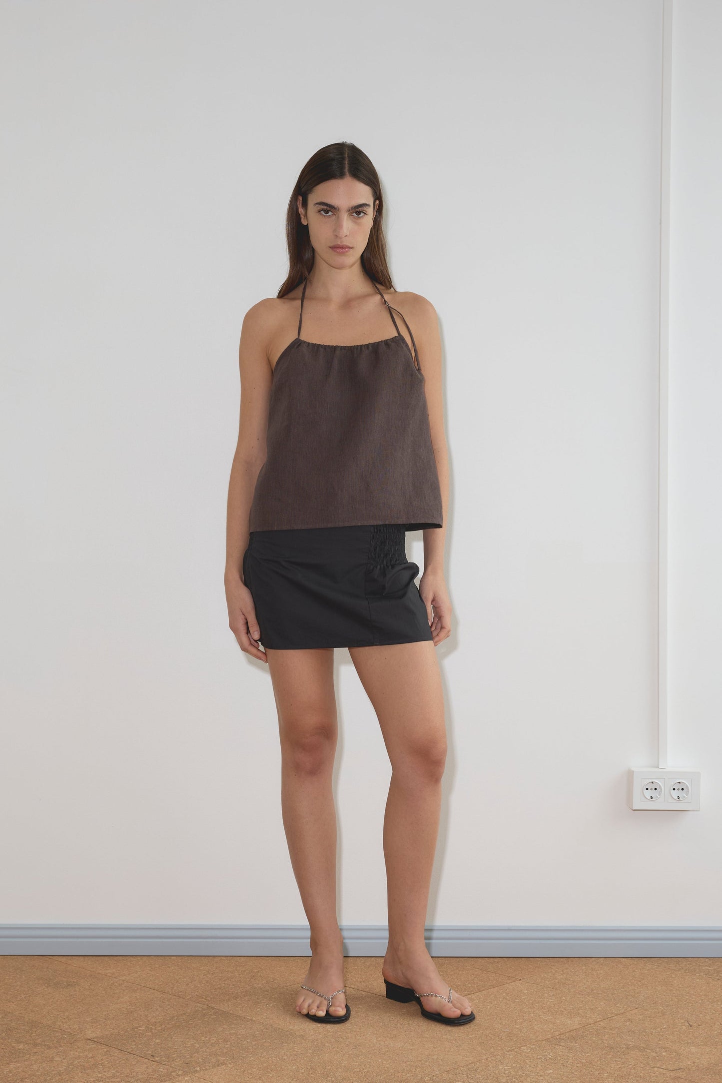 O Ring Halter - Bark