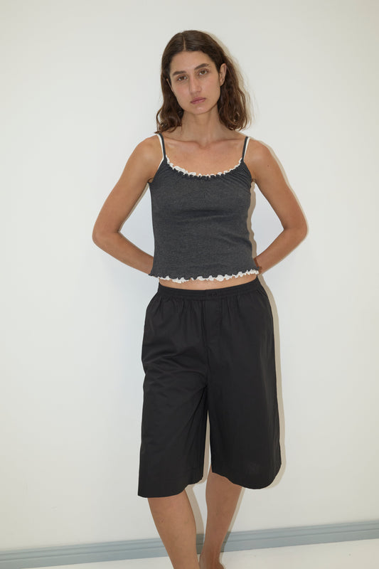 Long Lounger - Black