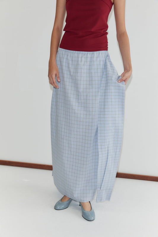 Shirt Cuff Belt - Powder Check