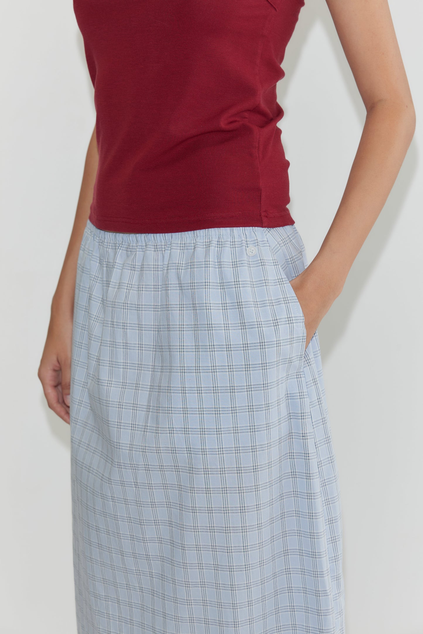 Way Skirt - Powder Check
