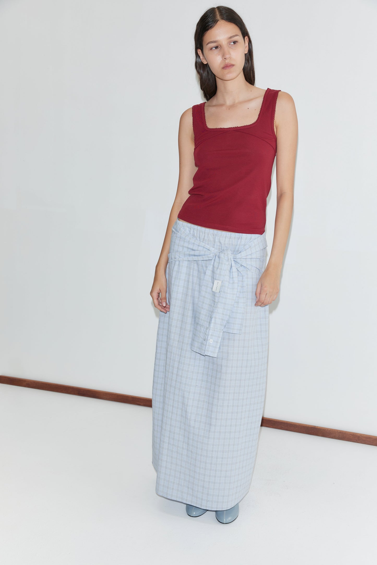 Way Skirt - Powder Check