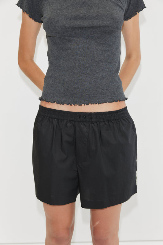 Organic Cotton Boxer - Black