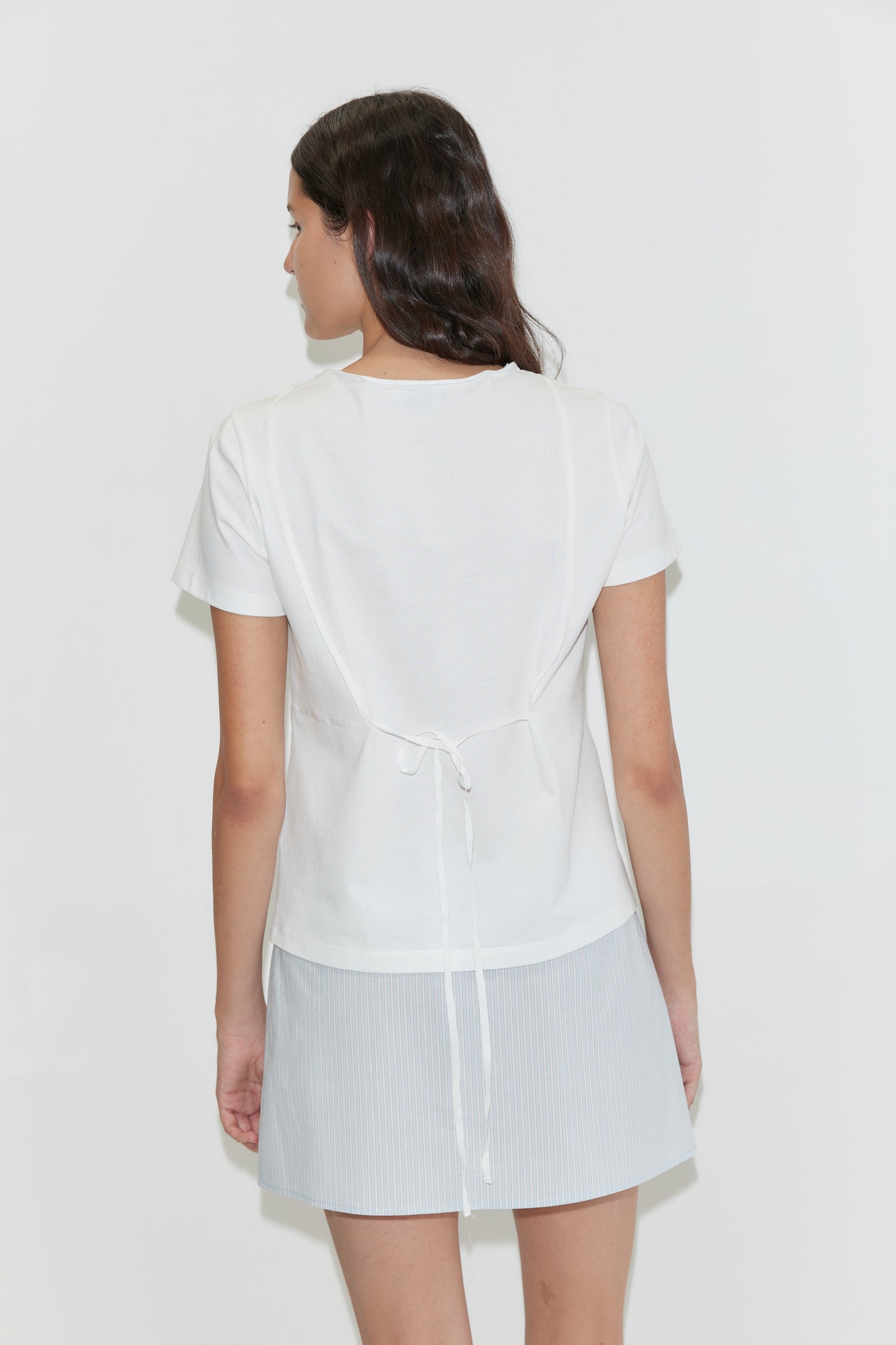 Tape Tee - White