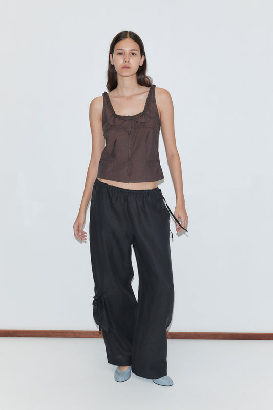 Side Pant - Black