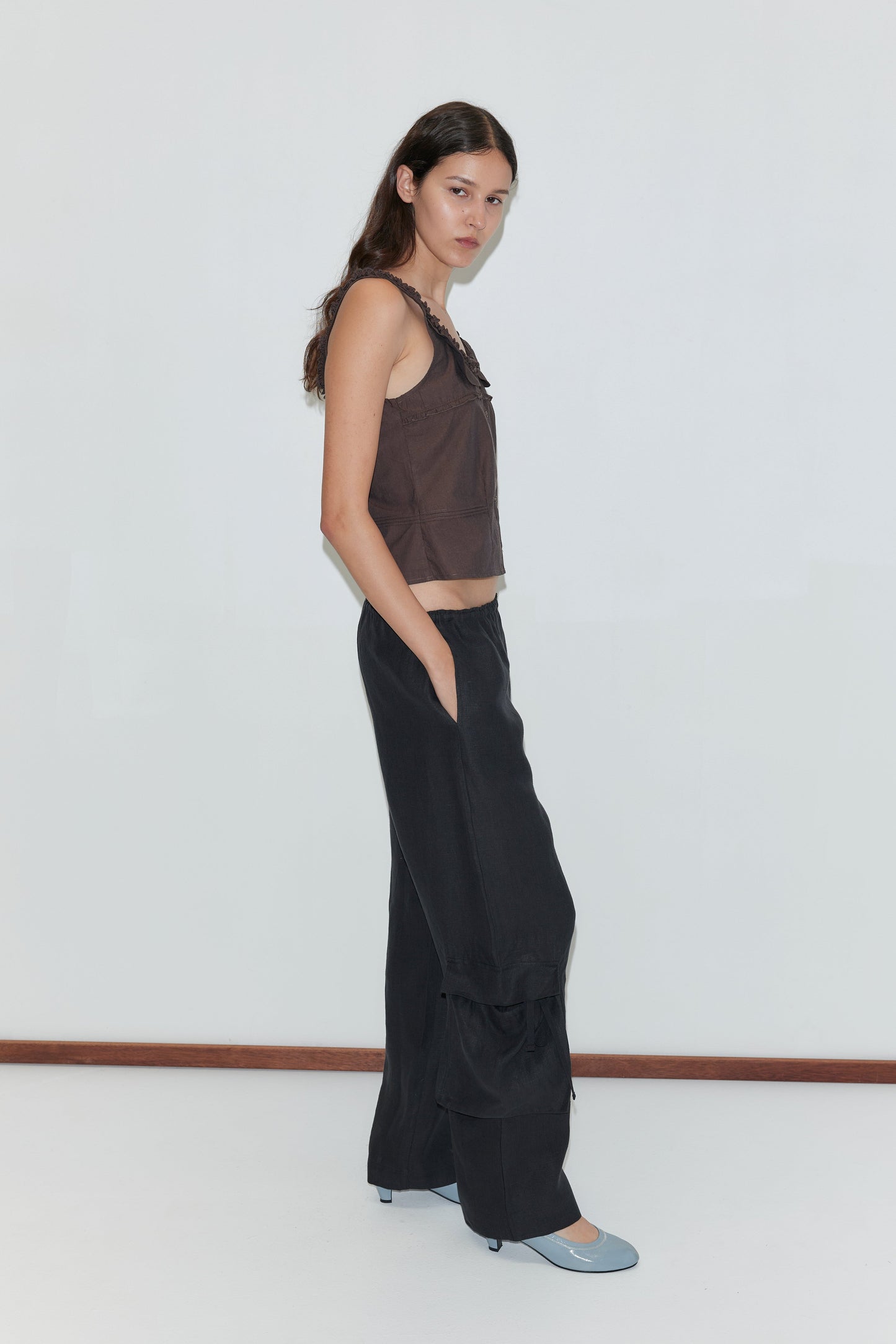 Side Pant - Black