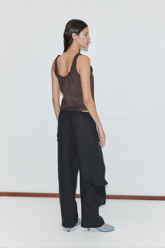 Side Pant - Black