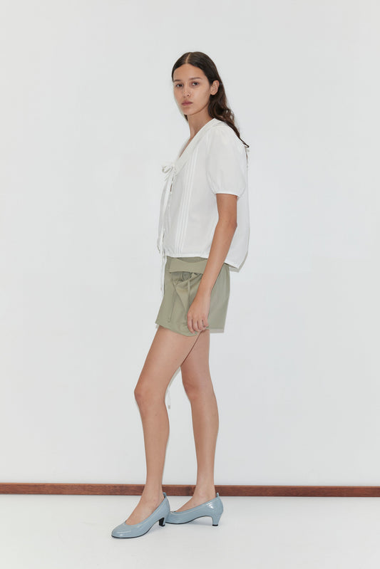 Micro Pocket Short - Stone Green
