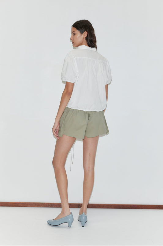Micro Pocket Short - Stone Green