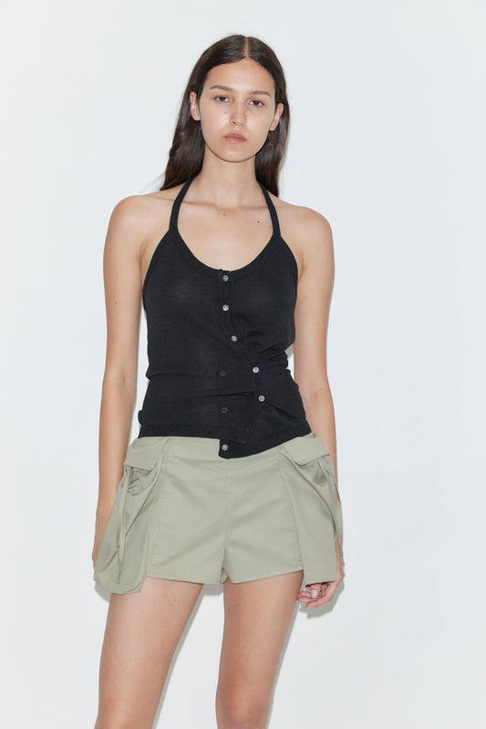Cross Top - Black