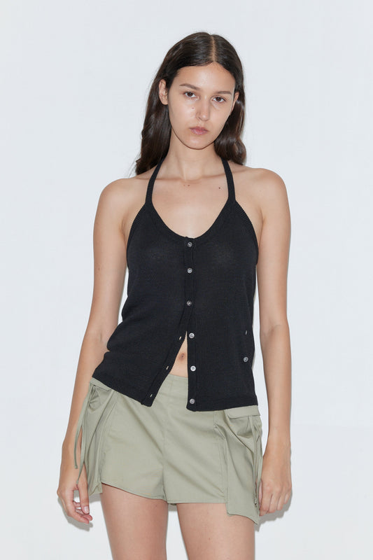 Cross Top - Black