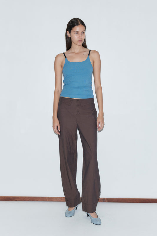 Collar Point Pant - Toast