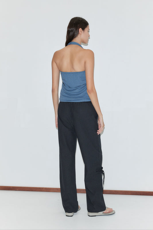 Grosgrain Pant - Mono Grid