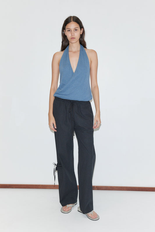 Grosgrain Pant - Mono Grid