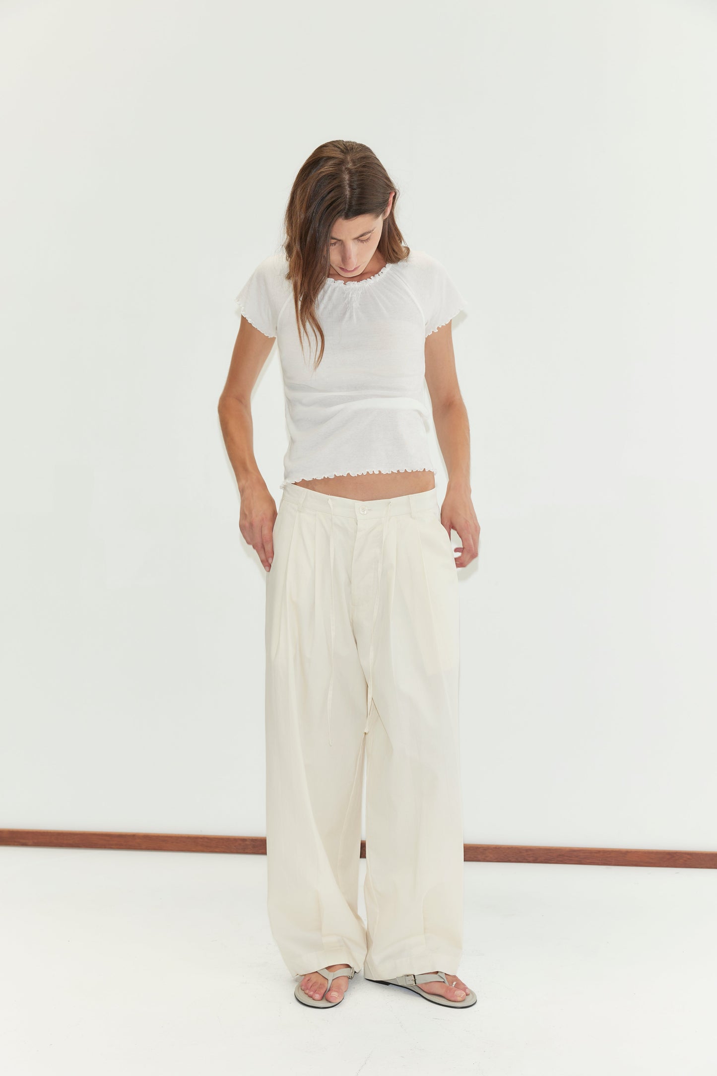 Turn Pant - Off White