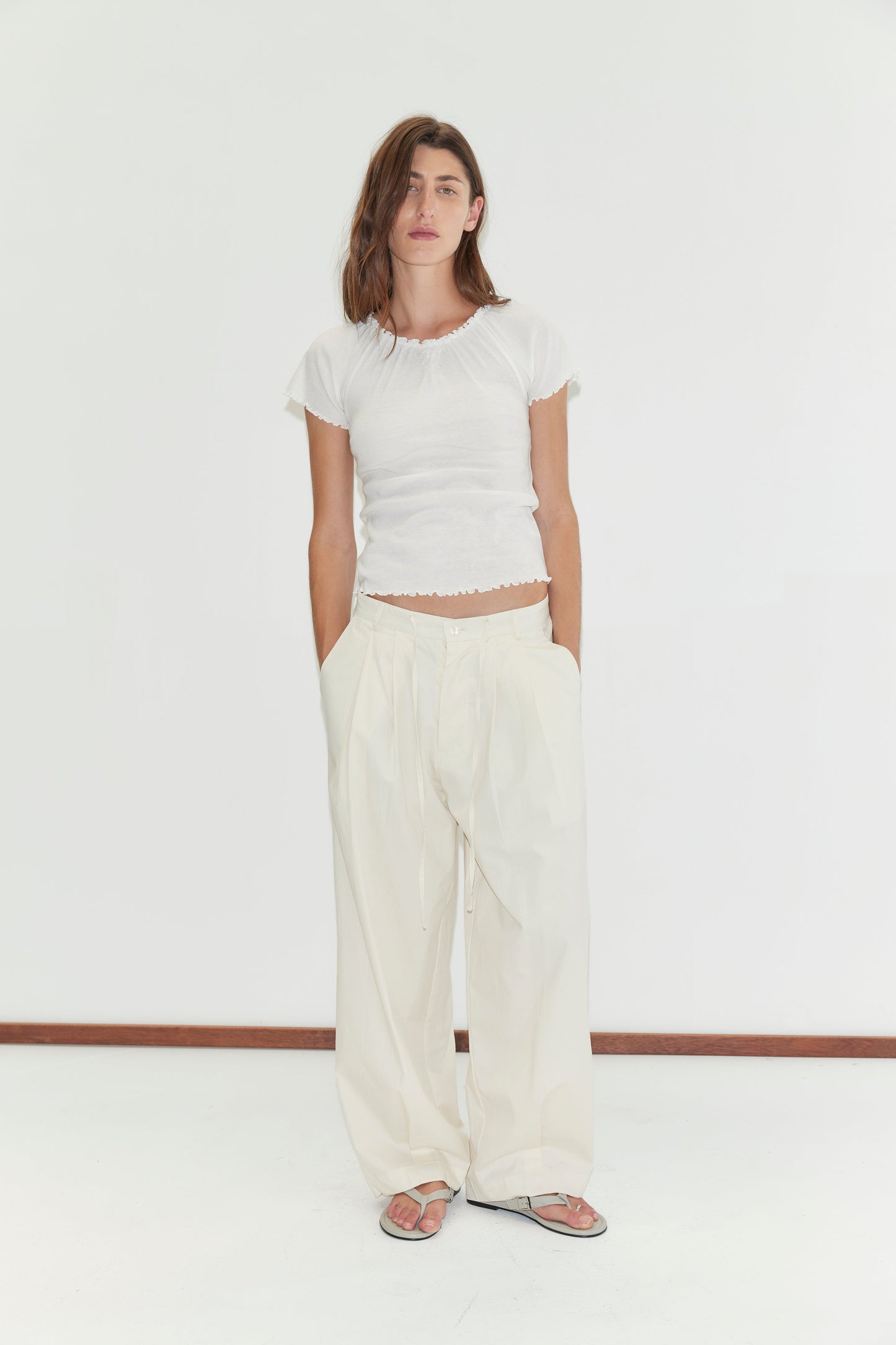 Turn Pant - Off White
