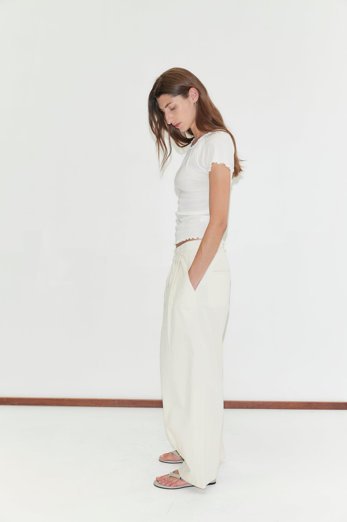 Turn Pant - Off White