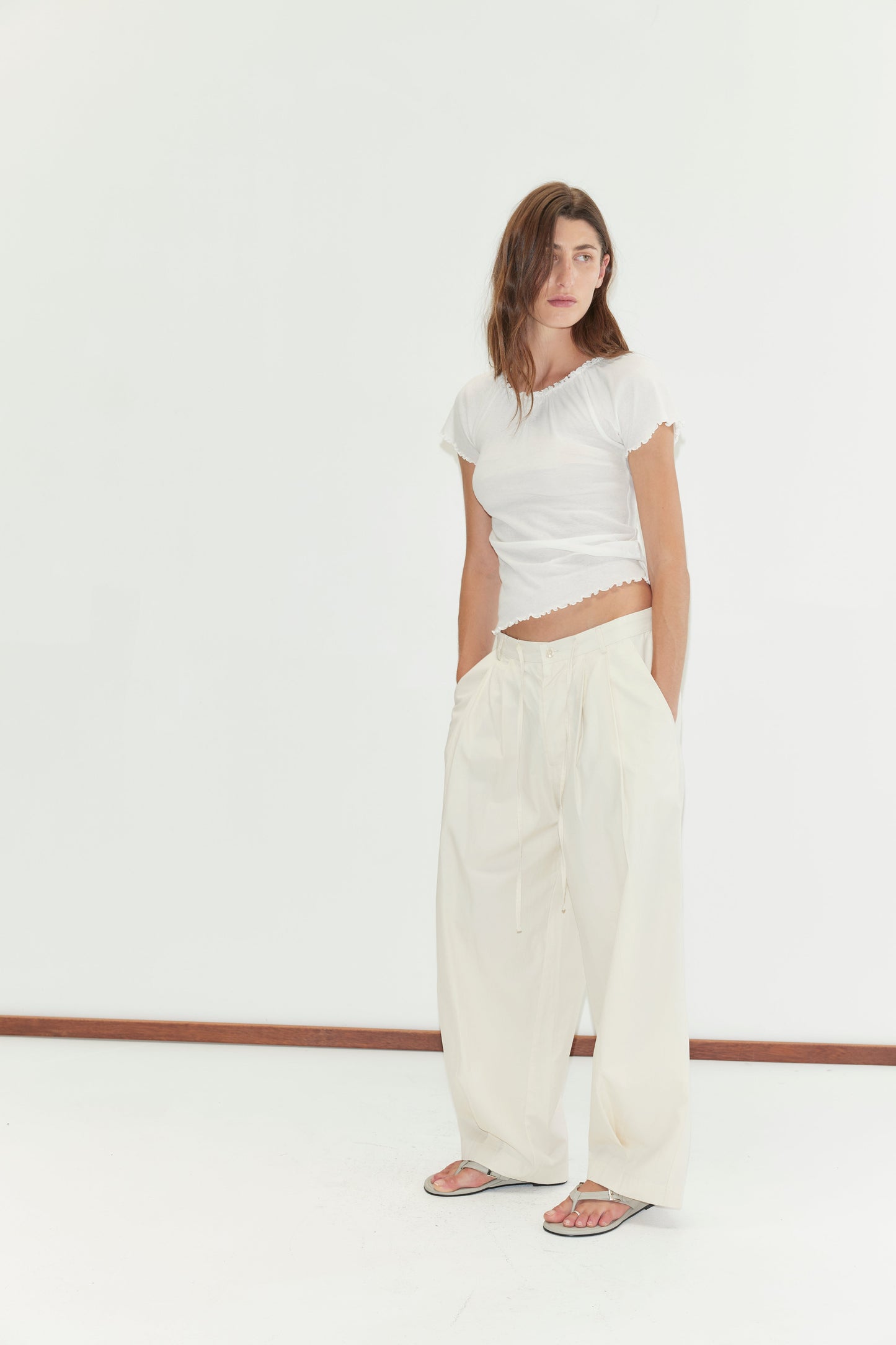 Turn Pant - Off White