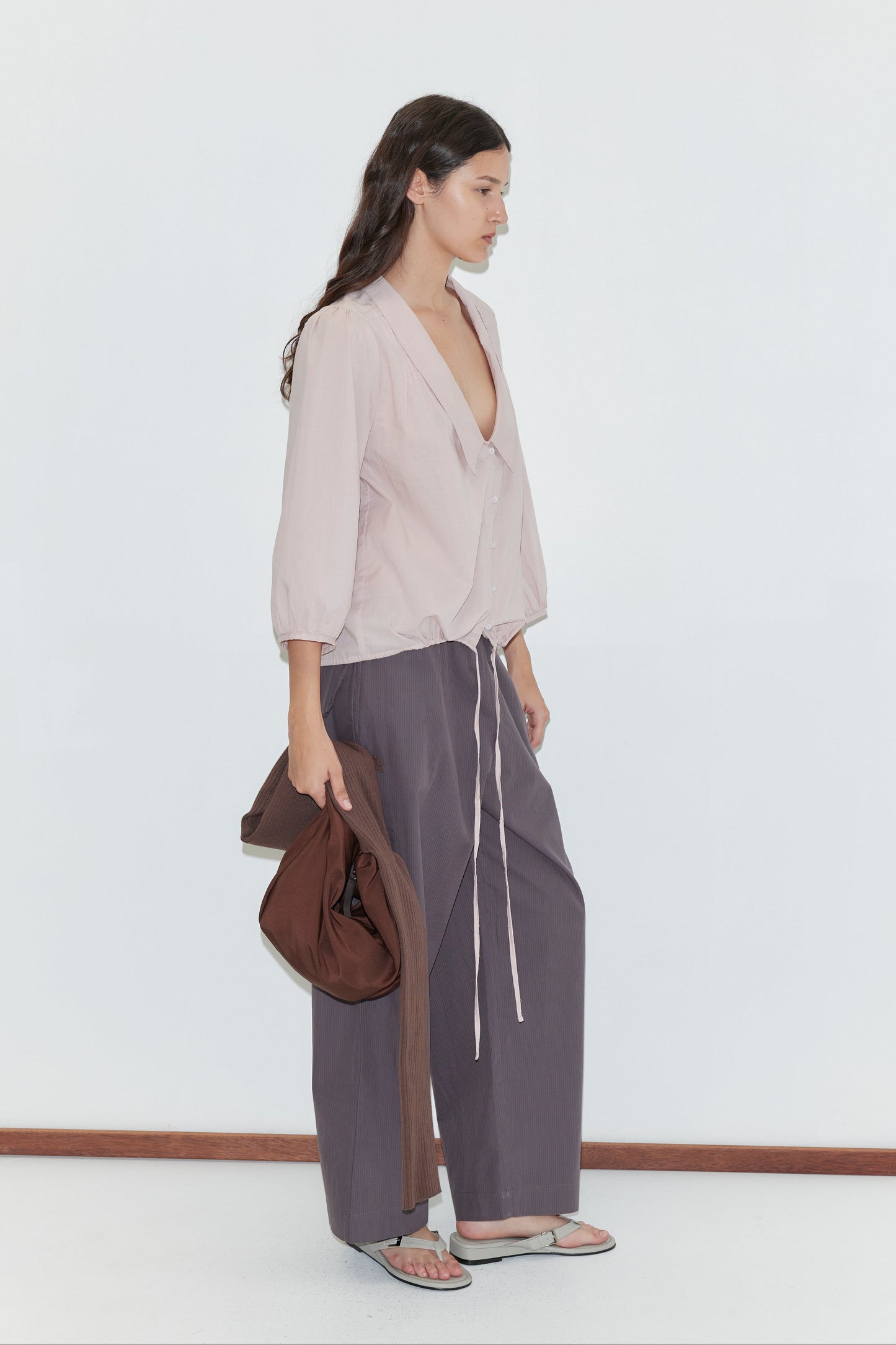 Knit Strap Bag - Hazel