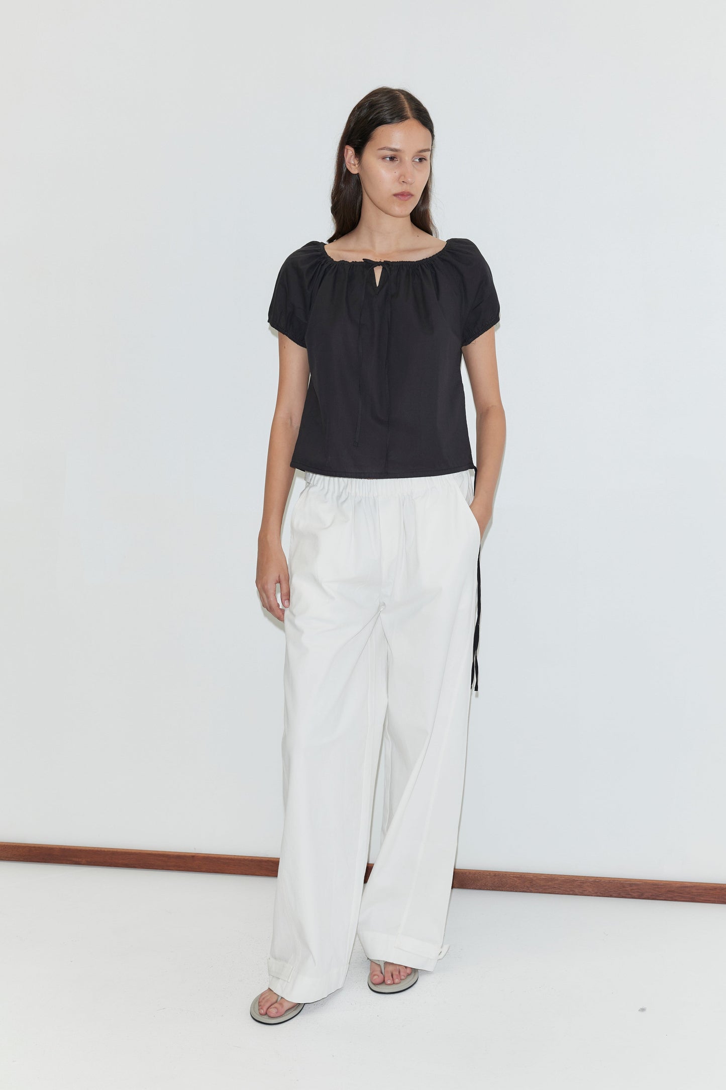 Tie Top - Black
