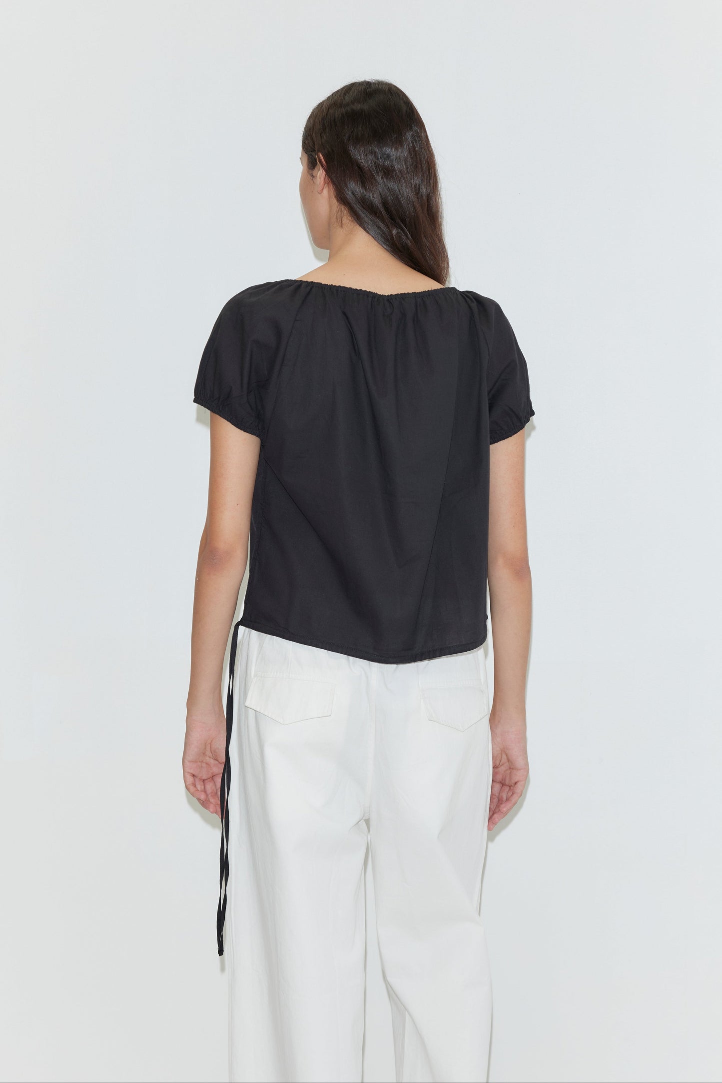 Tie Top - Black