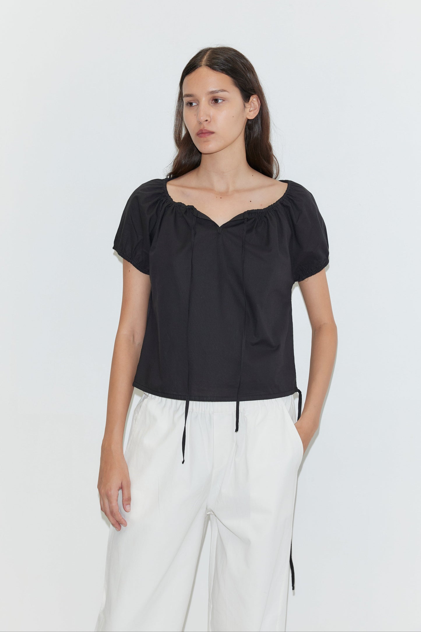 Tie Top - Black