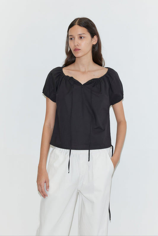Tie Top - Black