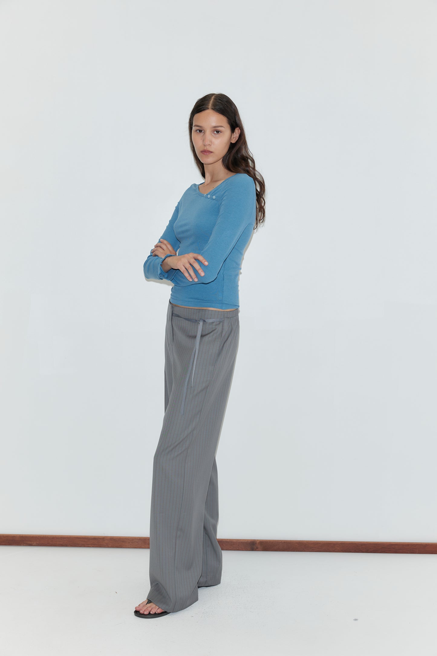 Multi Button Top - Aqua