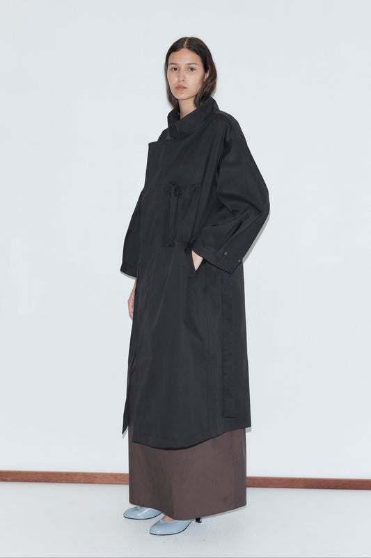 Longline Jacket - Black