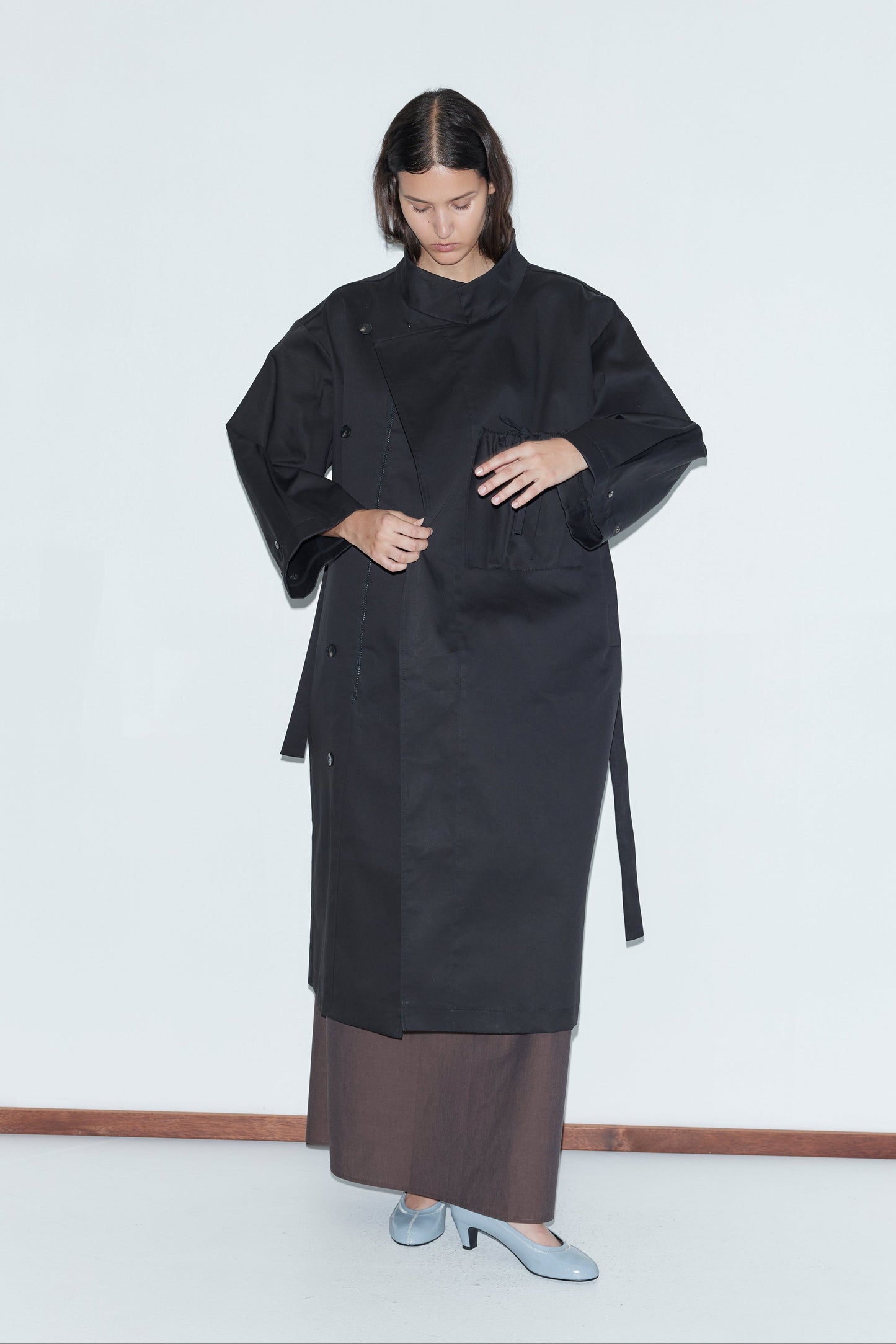 Longline Jacket - Black