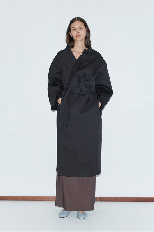 Longline Jacket - Black