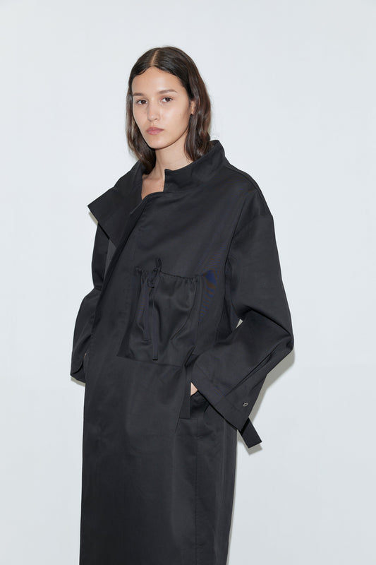 Longline Jacket - Black