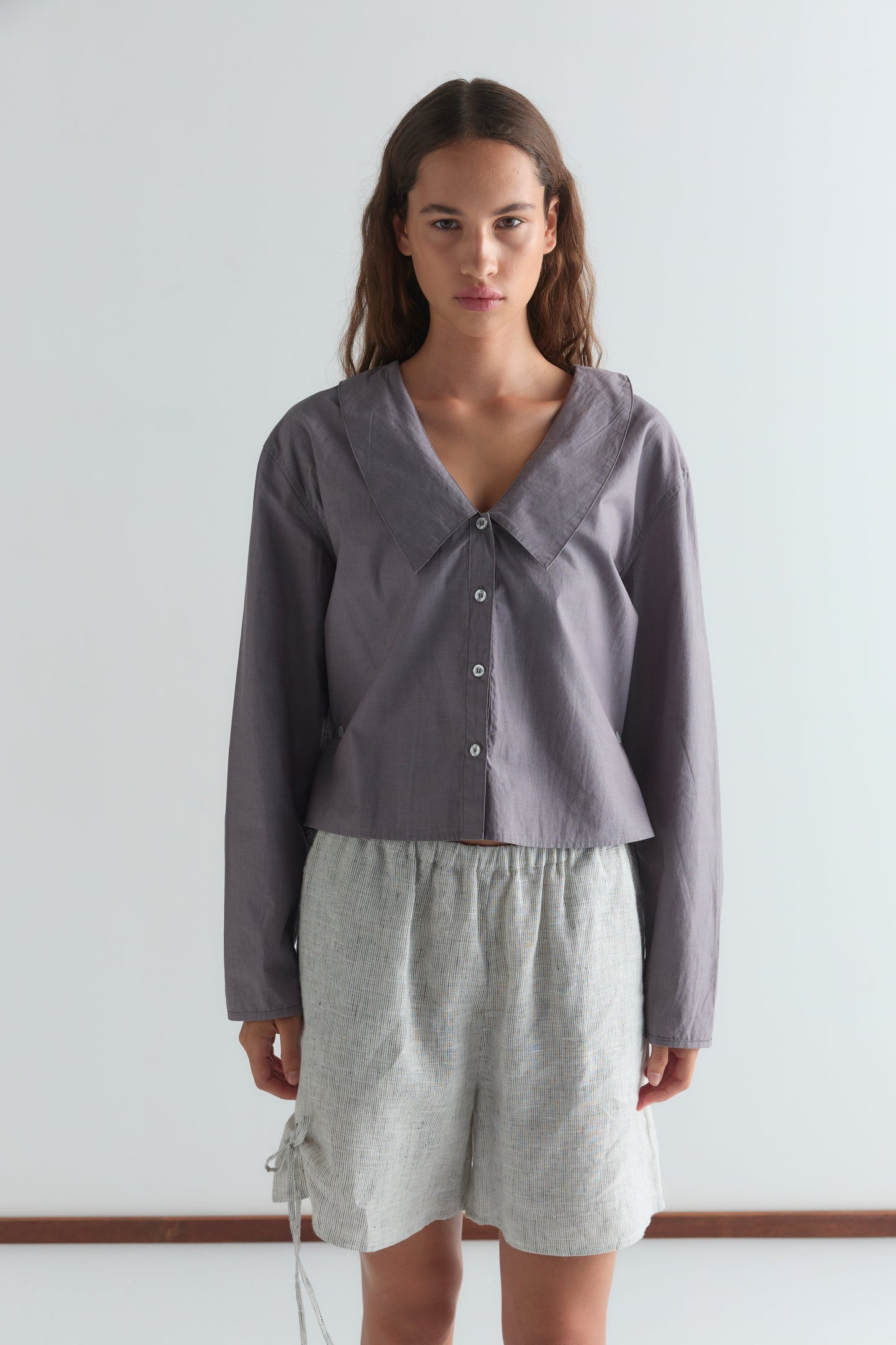 Waist Button Shirt