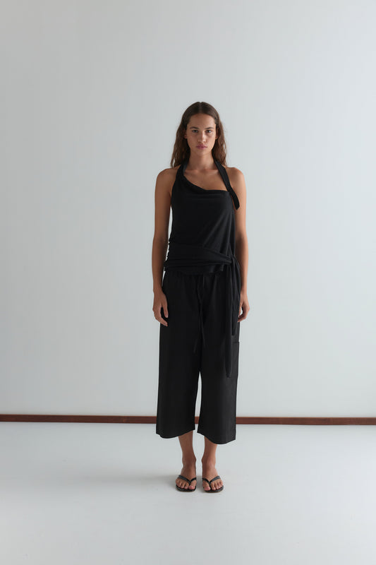 Mid Pocket Short - Black